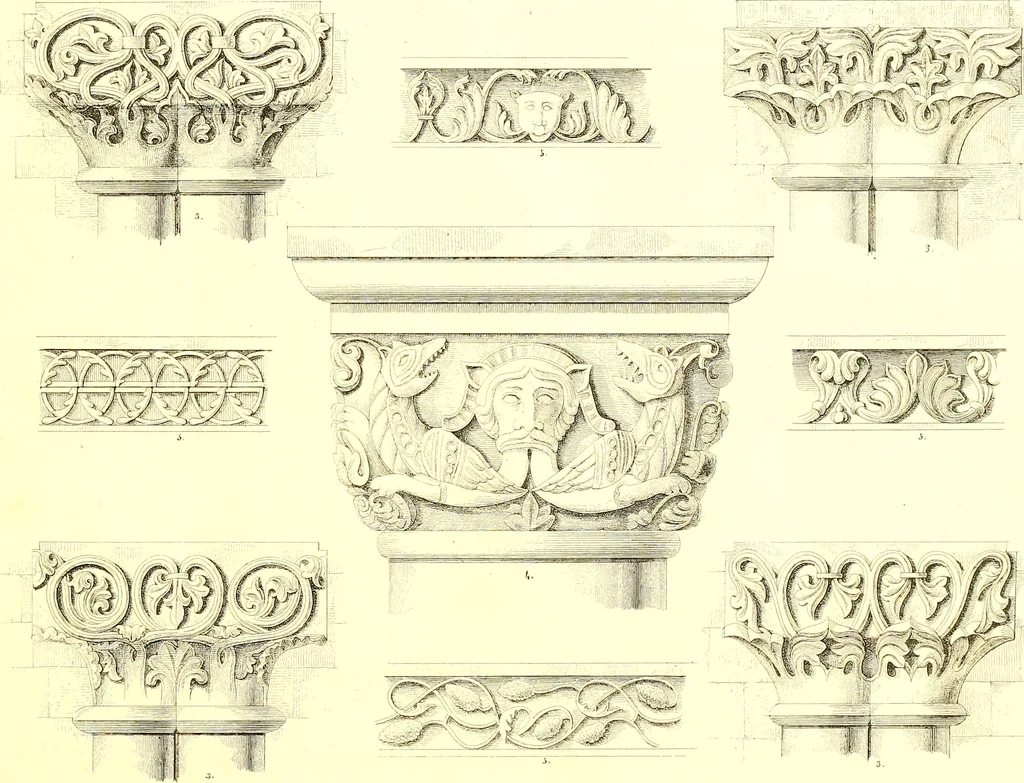 An illustration from Album mittelalterlicher Kunst, 1846, leaf 36