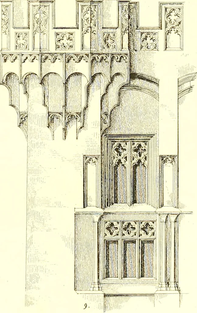 An illustration from Album mittelalterlicher Kunst, 1846, leaf 40