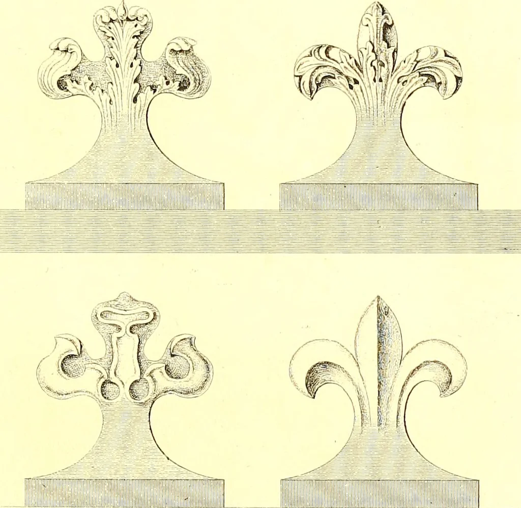 An illustration from Album mittelalterlicher Kunst, 1846, leaf 44