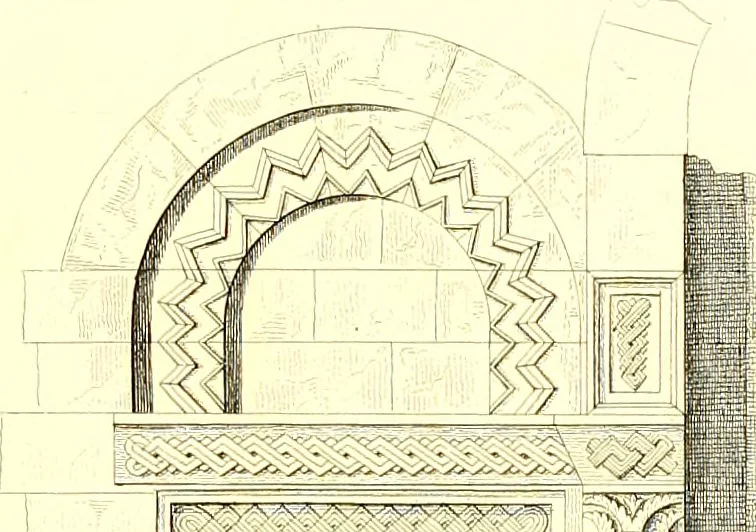 An illustration from Album mittelalterlicher Kunst, 1846, leaf 52