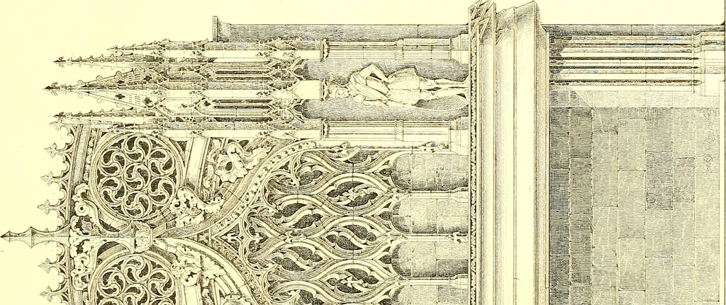 An illustration from Album mittelalterlicher Kunst, 1846, leaf 58