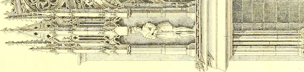An illustration from Album mittelalterlicher Kunst, 1846, leaf 58