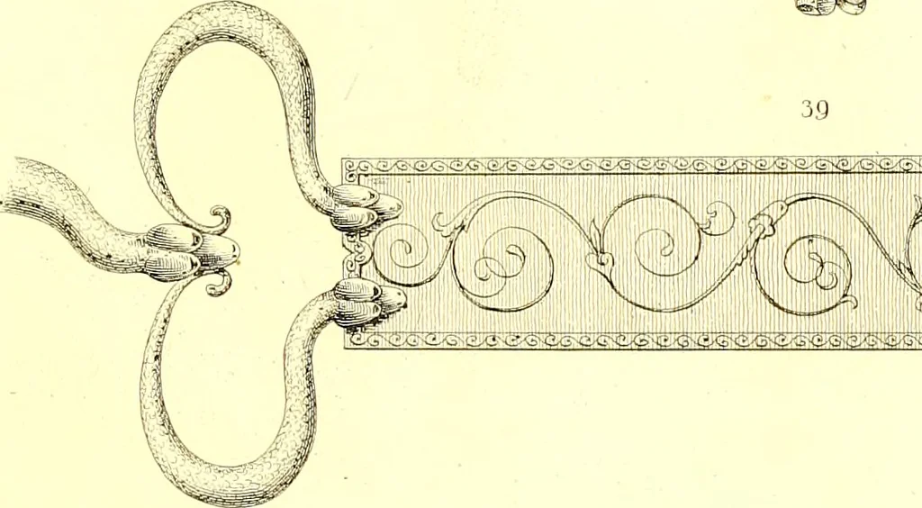 An illustration from Album mittelalterlicher Kunst, 1846, leaf 68
