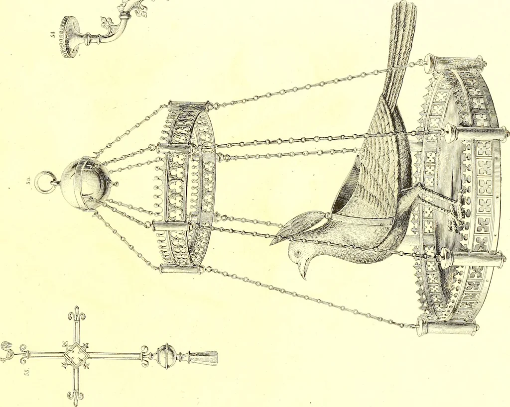 An illustration from Album mittelalterlicher Kunst, 1846, leaf 84
