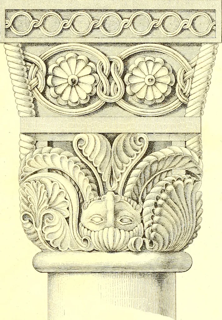 An illustration from Album mittelalterlicher Kunst, 1846, leaf 90