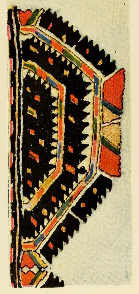 An illustration from Album na bulgarski makedonski shevitsi = Album de broderies macédoniennes bulgares, 1926, leaf 38