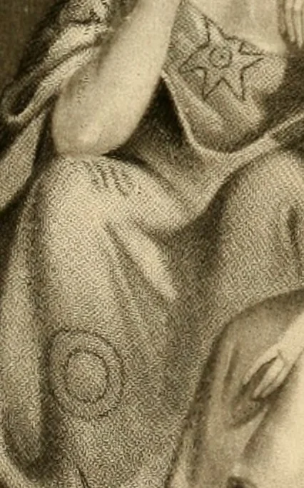 An illustration from Album of engravings, 1877, leaf 14