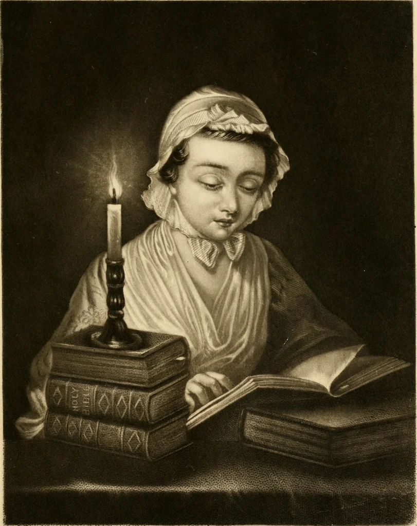 An illustration from Album of engravings, 1877, leaf 4