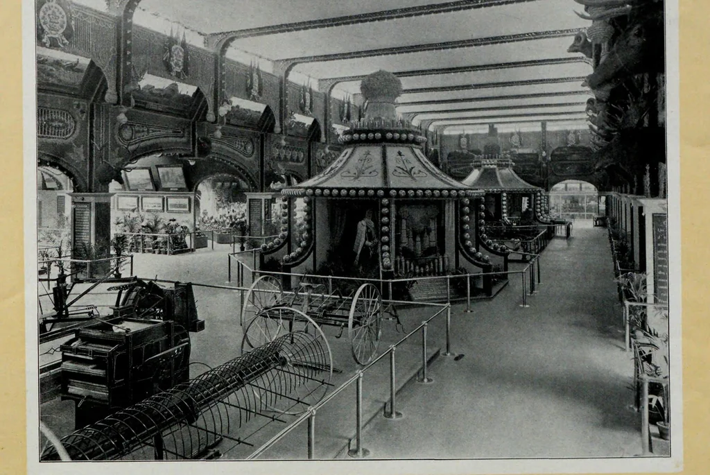 An illustration from Album officiel de l'Exposition Universelle et Internationale de Bruxelles 1910 : 25 vues photographiques, 1910, leaf 15