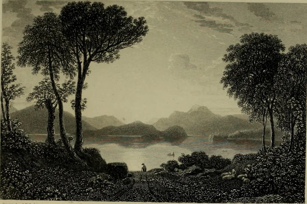 An illustration from Album of Scottish Scenery : a Series of Views, Illustrating Several Places of Interest Mentioned in Sir W. Scott's Poems and Novels, 1860, leaf 134