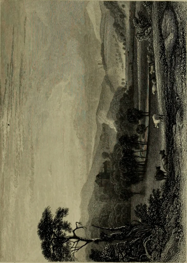 An illustration from Album of Scottish Scenery : a Series of Views, Illustrating Several Places of Interest Mentioned in Sir W. Scott's Poems and Novels, 1860, leaf 42