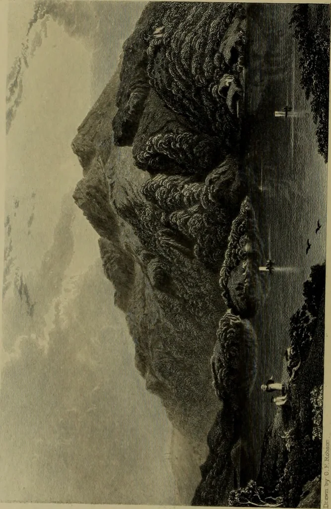 An illustration from Album of Scottish Scenery : a Series of Views, Illustrating Several Places of Interest Mentioned in Sir W. Scott's Poems and Novels, 1860, leaf 57