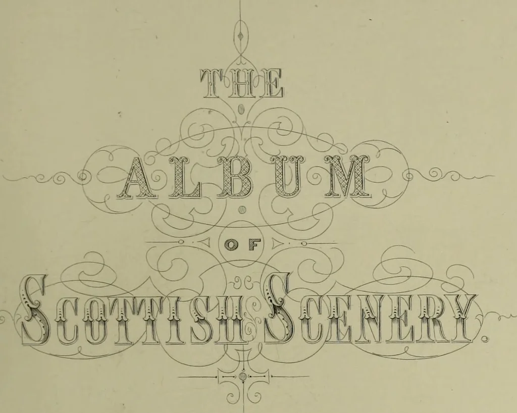 An illustration from Album of Scottish Scenery : a Series of Views, Illustrating Several Places of Interest Mentioned in Sir W. Scott's Poems and Novels, 1860, leaf 6