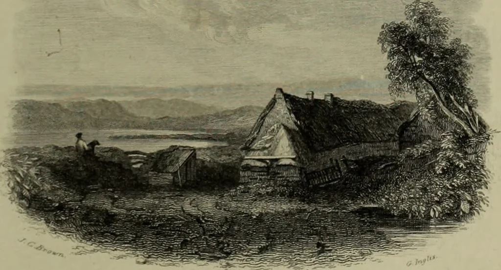 An illustration from Album of Scottish Scenery : a Series of Views, Illustrating Several Places of Interest Mentioned in Sir W. Scott's Poems and Novels, 1860, leaf 6