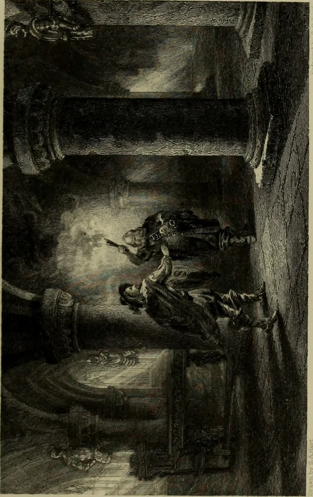 An illustration from Album of Scottish Scenery : a Series of Views, Illustrating Several Places of Interest Mentioned in Sir W. Scott's Poems and Novels, 1860, leaf 72