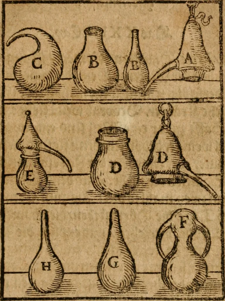 An illustration from Alchimia nova, das ist, Die güldene Kunst selbst, oder, Aller Künsten Mutter : sampt dero heimlichen Secreten, vnzehlichen verborgenen Kindern vnd Früchten ..., 1603, leaf 50