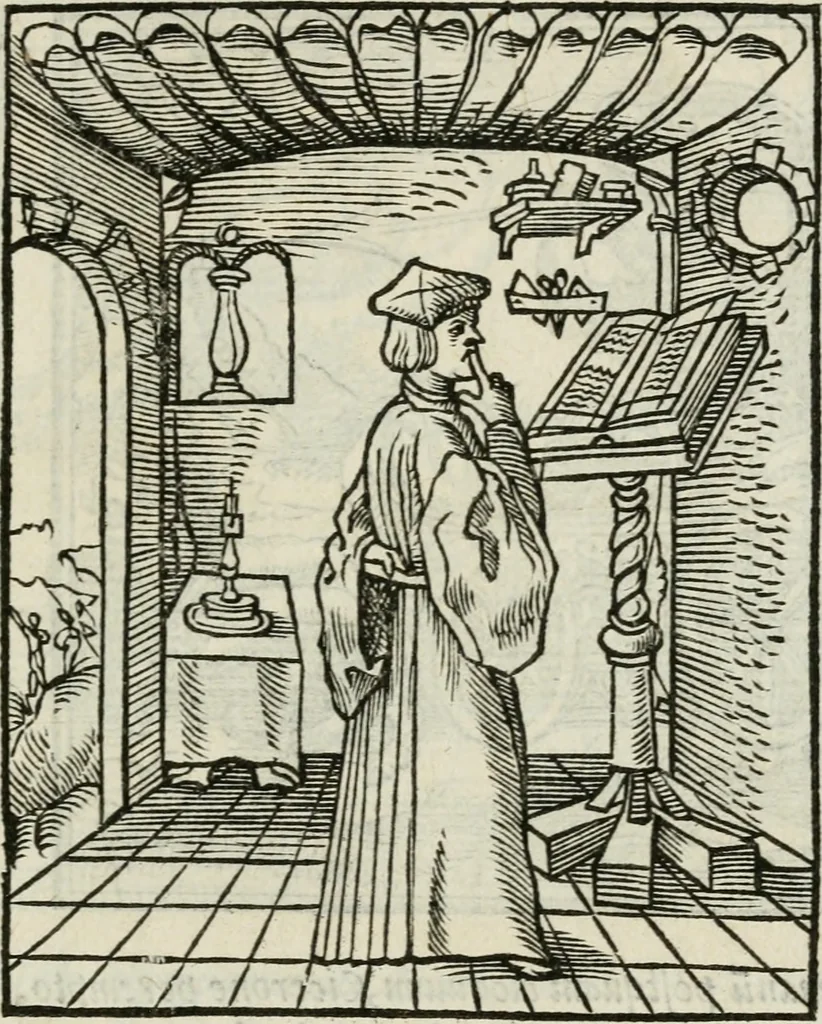 An illustration from Andreae Alciati emblematvm libellvs, 1534, leaf 10