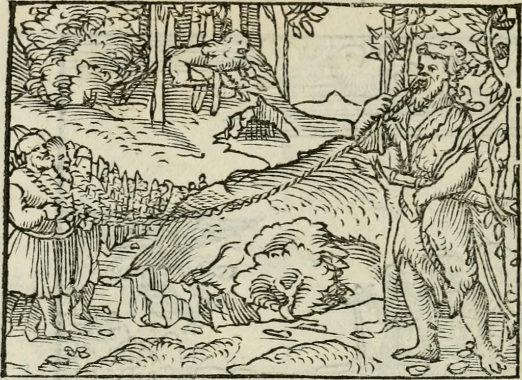 An illustration from Andreae Alciati emblematvm libellvs, 1534, leaf 101