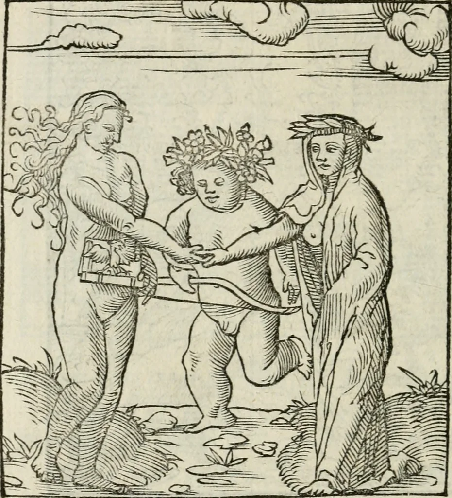 An illustration from Andreae Alciati emblematvm libellvs, 1534, leaf 103