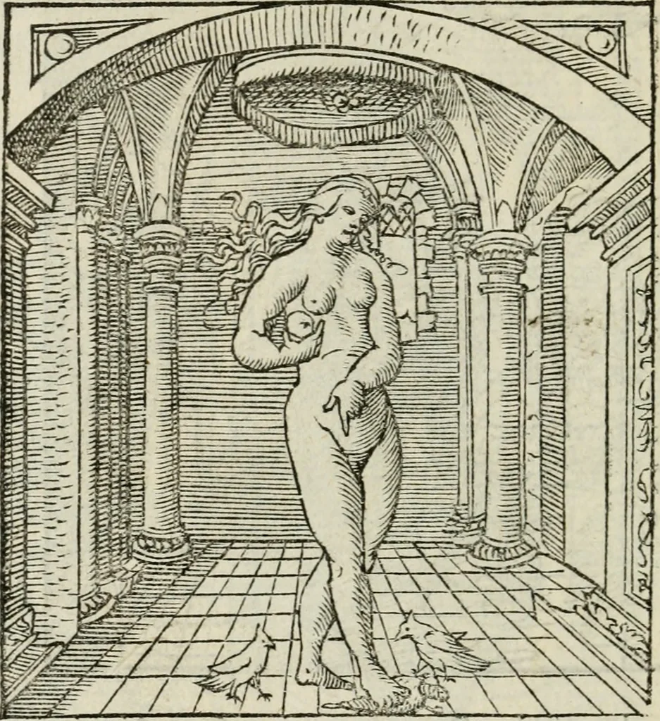 An illustration from Andreae Alciati emblematvm libellvs, 1534, leaf 109