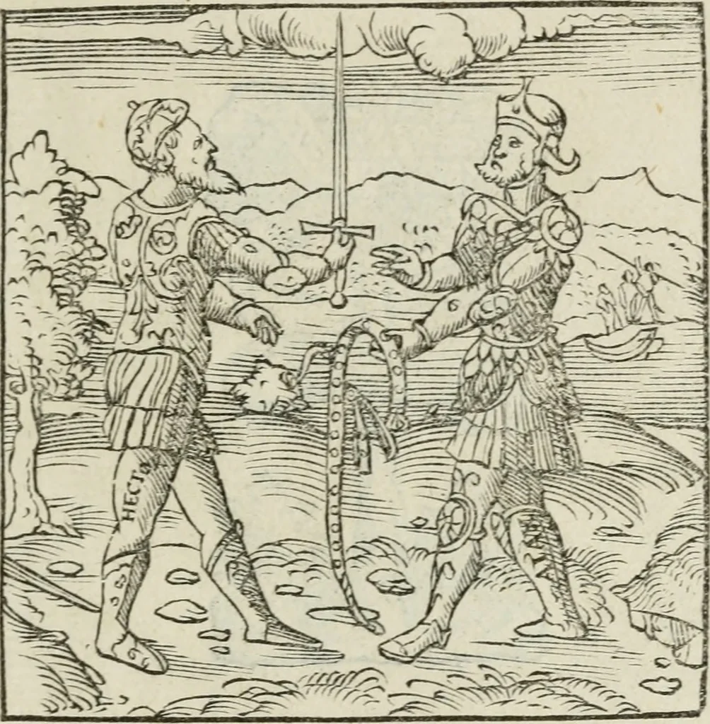 An illustration from Andreae Alciati emblematvm libellvs, 1534, leaf 122