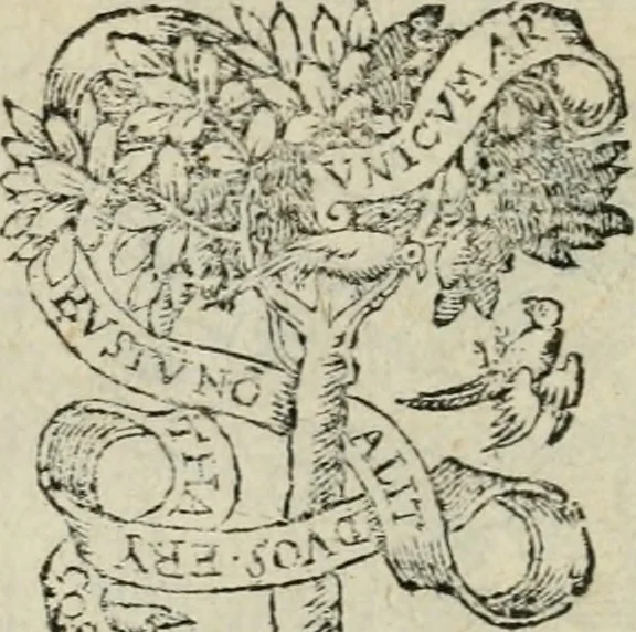 An illustration from Andreae Alciati emblematvm libellvs, 1534, leaf 123