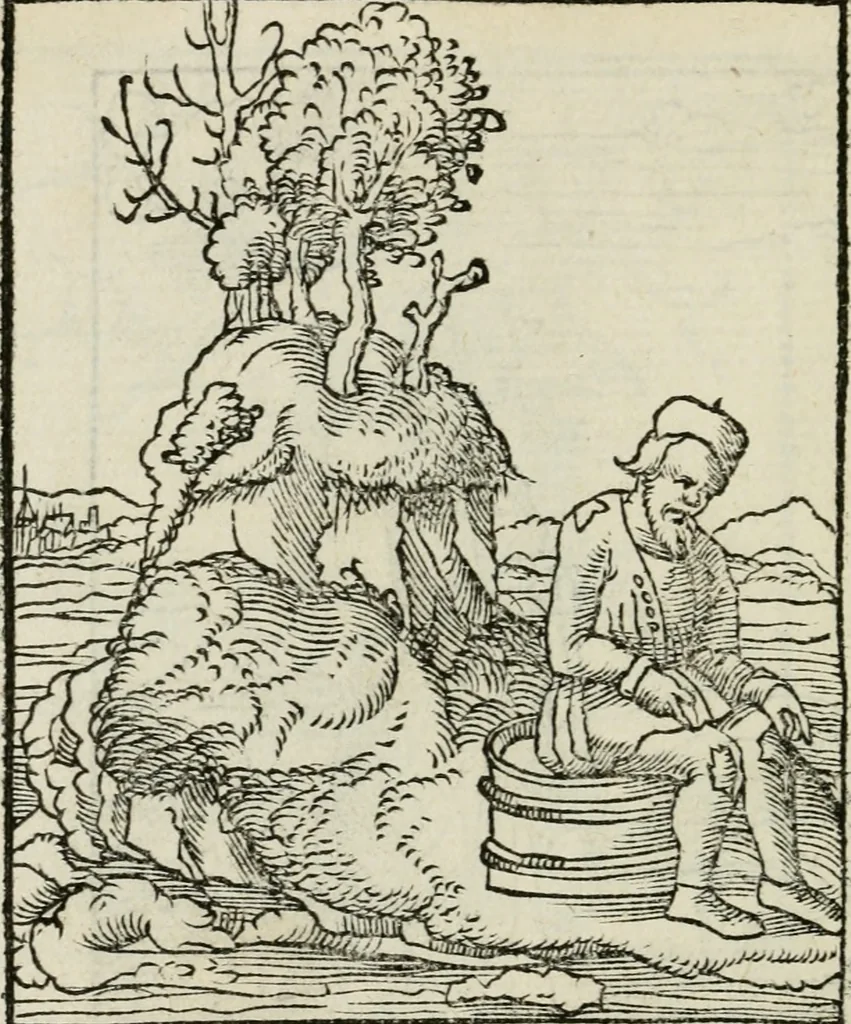 An illustration from Andreae Alciati emblematvm libellvs, 1534, leaf 21