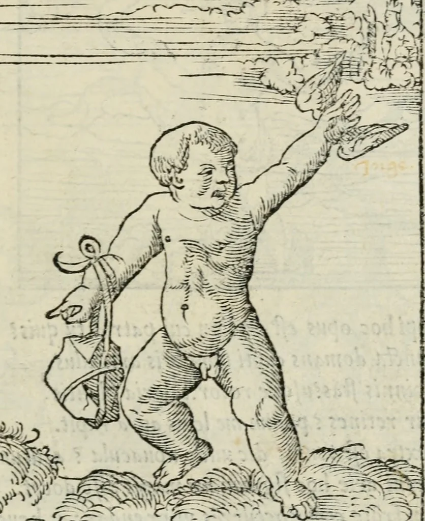 An illustration from Andreae Alciati emblematvm libellvs, 1534, leaf 22