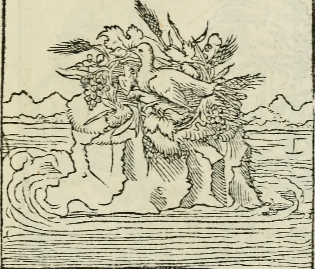An illustration from Andreae Alciati emblematvm libellvs, 1534, leaf 26