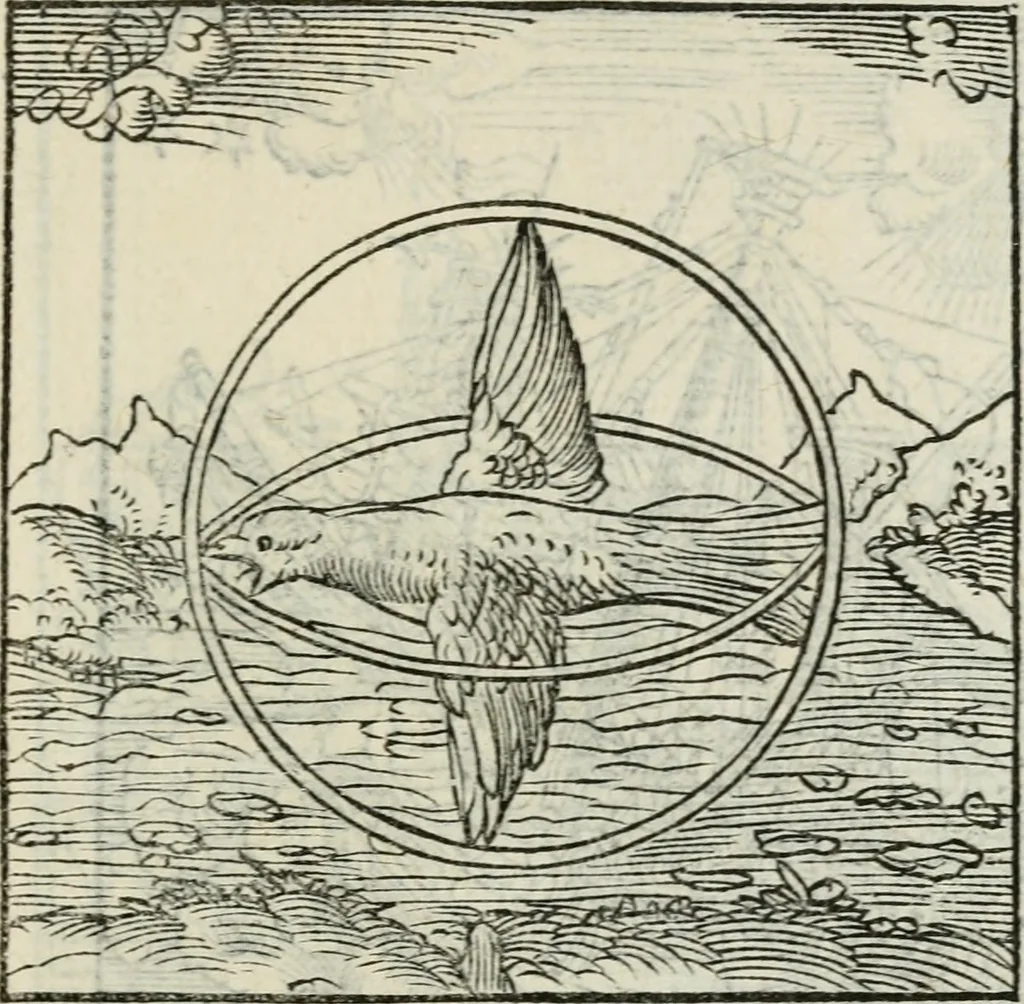 An illustration from Andreae Alciati emblematvm libellvs, 1534, leaf 40