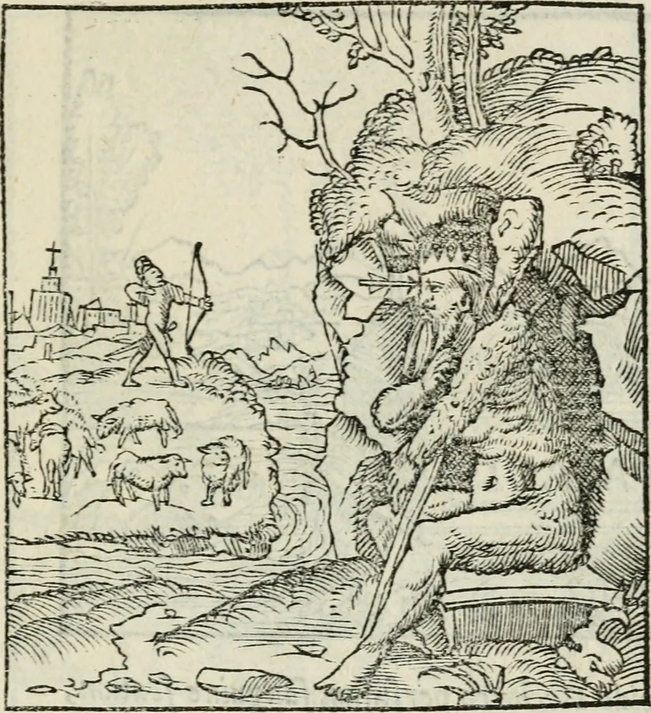 An illustration from Andreae Alciati emblematvm libellvs, 1534, leaf 44