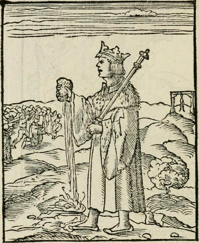 An illustration from Andreae Alciati emblematvm libellvs, 1534, leaf 69