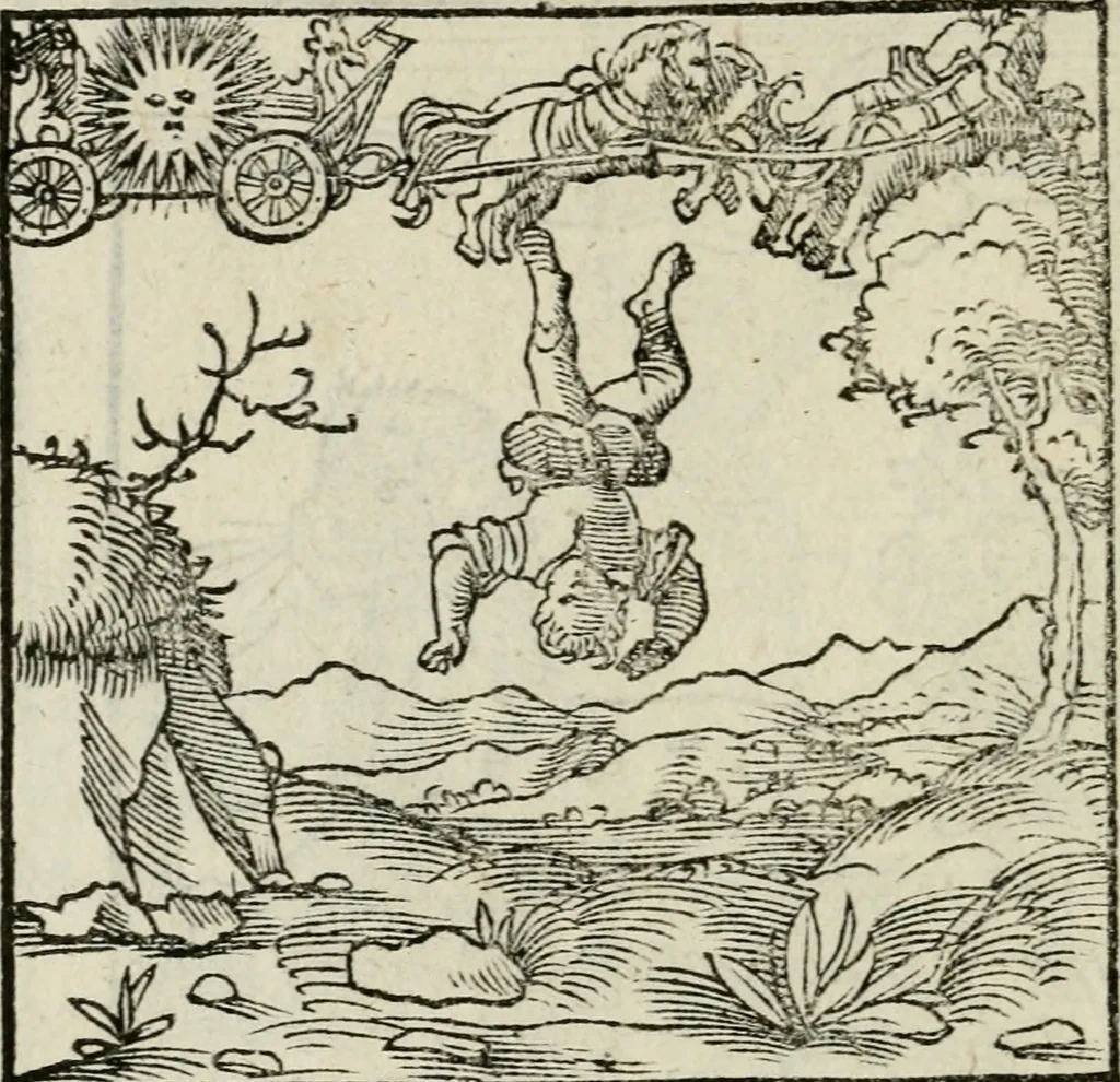 An illustration from Andreae Alciati emblematvm libellvs, 1534, leaf 71