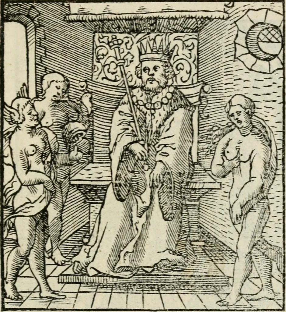 An illustration from Andreae Alciati emblematvm libellvs, 1534, leaf 78