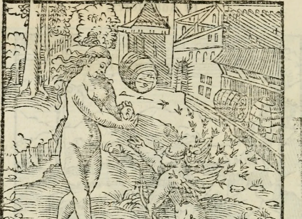 An illustration from Andreae Alciati emblematvm libellvs, 1534, leaf 97