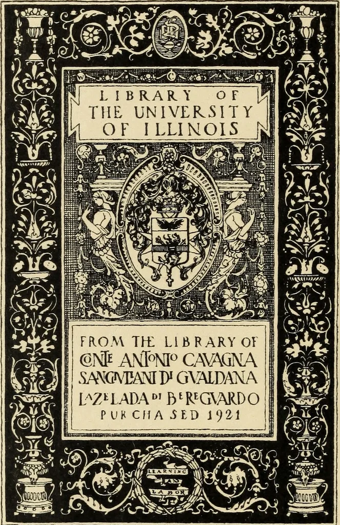 An illustration from Alcune opere edilizie che si dovrebbero quanto prima esequire in Milano, 1857, leaf 1