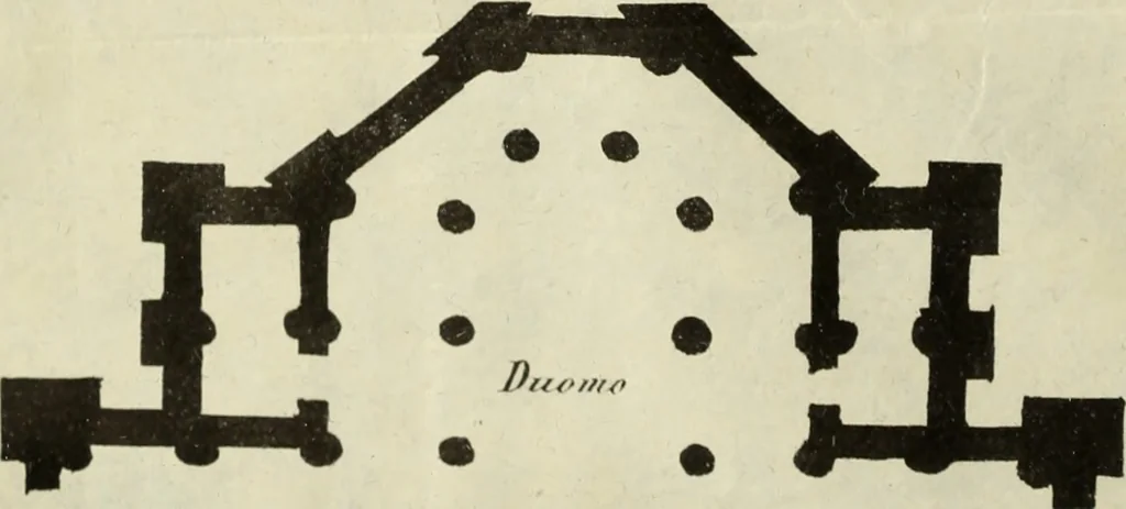 An illustration from Alcune opere edilizie che si dovrebbero quanto prima esequire in Milano, 1857, leaf 5