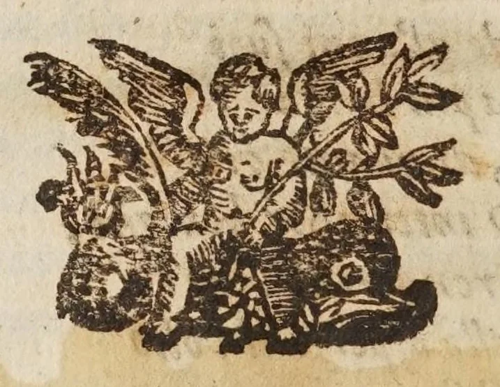An illustration from Alcune poesie sopra la morte del principe Don Francesco Medici, 1615, leaf 100