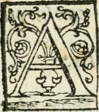 An illustration from Alcvne rime et versi, 1588, leaf 59