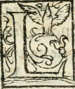 An illustration from Alcvne rime et versi, 1588, leaf 64
