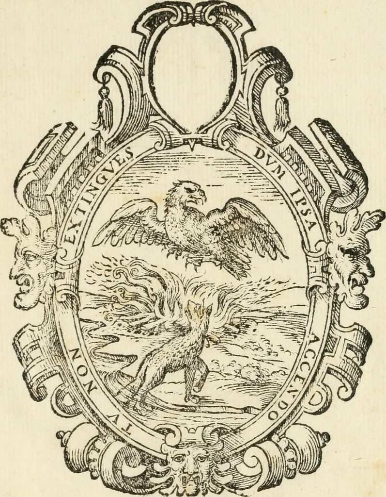An illustration from Alcvne rime et versi, 1588, leaf 74