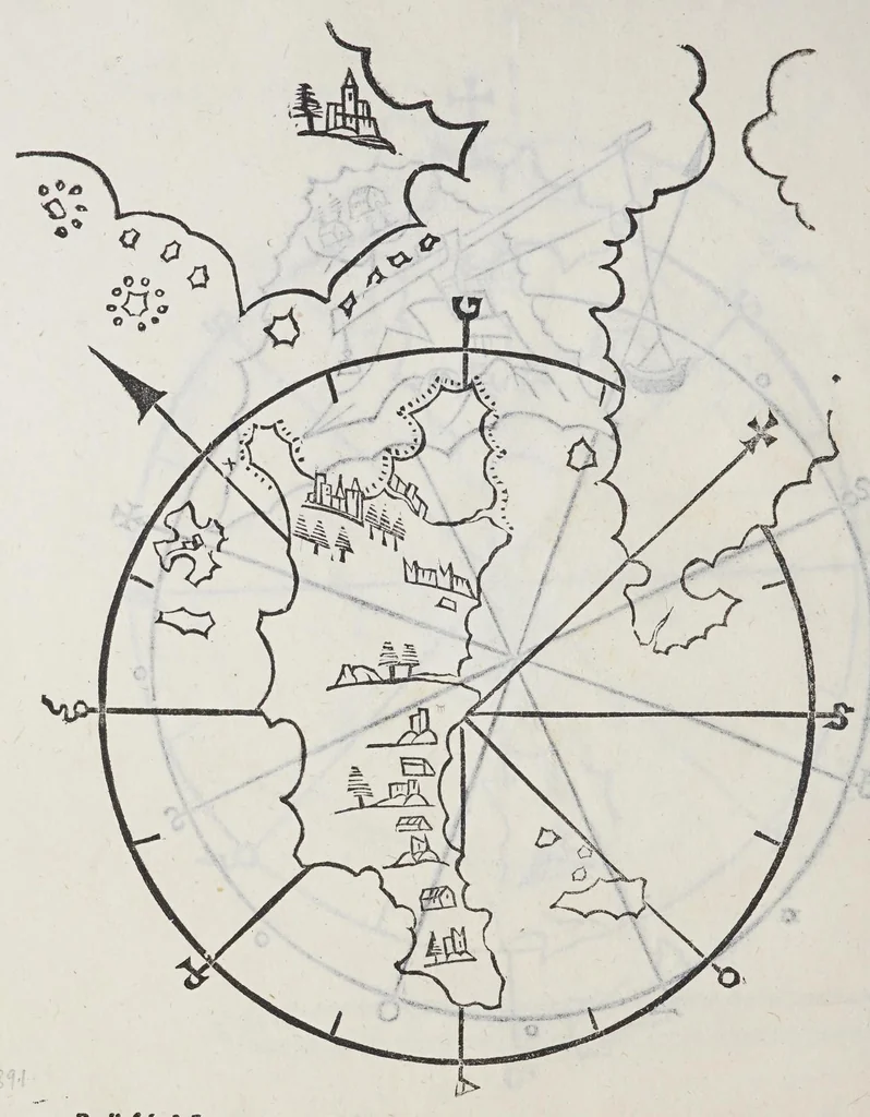 An illustration from Al diuo cinquece[n]to cinque e diece tre cinque a do mil nulla tre e do vn cento nulla. questa opra dar piu cha altri lecce, 1532, leaf 38