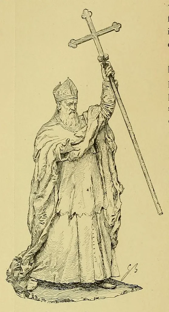 An illustration from Alexandre Falguière, 1902, leaf 62