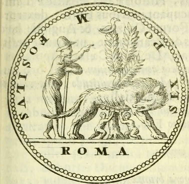 An illustration from Alexandri Donati e Societate Jesu Roma vetus ac recens : utriusque ædificiis illustrata : in multis locis aucta, castigatior reddita, indice locupletissimo & figuris aeneis illustrata, 1695, leaf 192