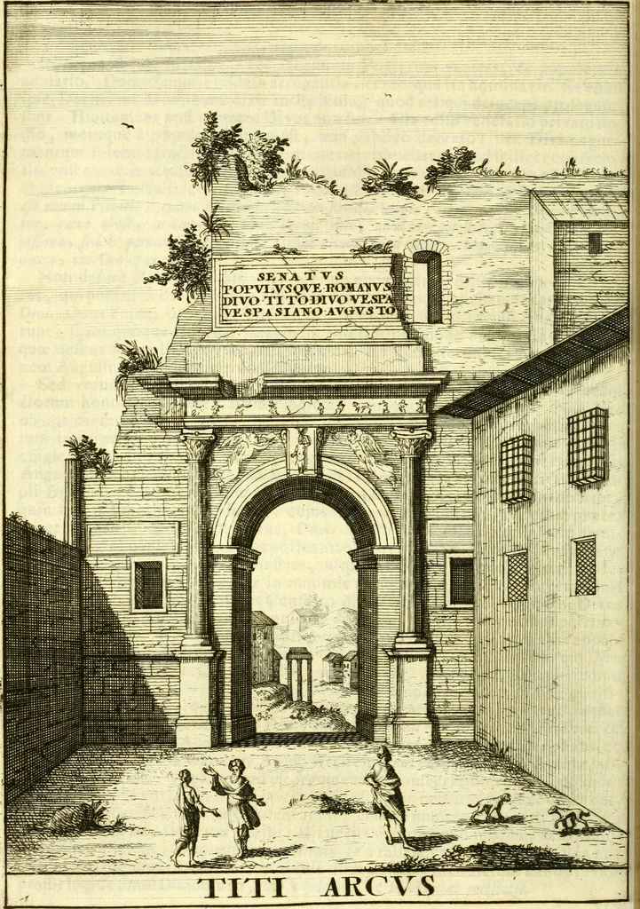 An illustration from Alexandri Donati e Societate Jesu Roma vetus ac recens : utriusque ædificiis illustrata : in multis locis aucta, castigatior reddita, indice locupletissimo & figuris aeneis illustrata, 1695, leaf 269