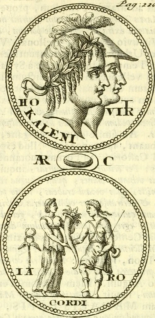 An illustration from Alexandri Donati e Societate Jesu Roma vetus ac recens : utriusque ædificiis illustrata : in multis locis aucta, castigatior reddita, indice locupletissimo & figuris aeneis illustrata, 1695, leaf 359