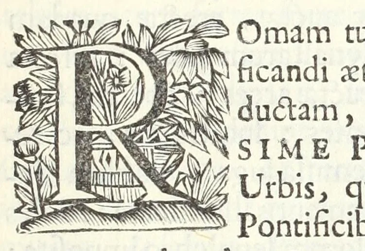 An illustration from Alexandri Donati e Societate Jesu, Roma vetus ac recens, utriusque aedificiis illustrata : in multis locis aucta, castigatior reddita, indice locupletissimo, & figuris aeneis illustrata, 1695, leaf 15