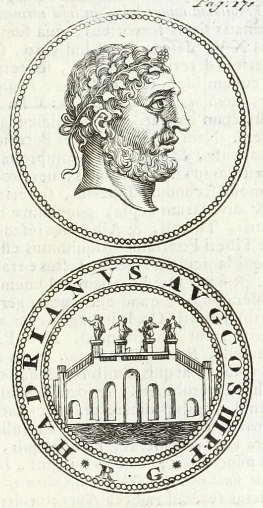 An illustration from Alexandri Donati e Societate Jesu, Roma vetus ac recens, utriusque aedificiis illustrata : in multis locis aucta, castigatior reddita, indice locupletissimo, & figuris aeneis illustrata, 1695, leaf 467