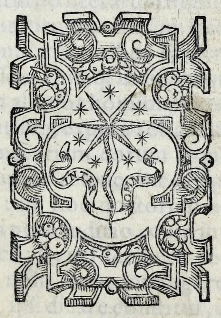 An illustration from Alexandri Sardi ferrariensis De moribvs ac ritibvs gentivm libri III : nunc primum in lucem editi : quod opus quanta rerum uarietate refertum, quamq[ue] omnibus ingeniis utile ac necessarium sit, sequens elenchus, & auctoris prooemium indicabunt, 1557, leaf 5