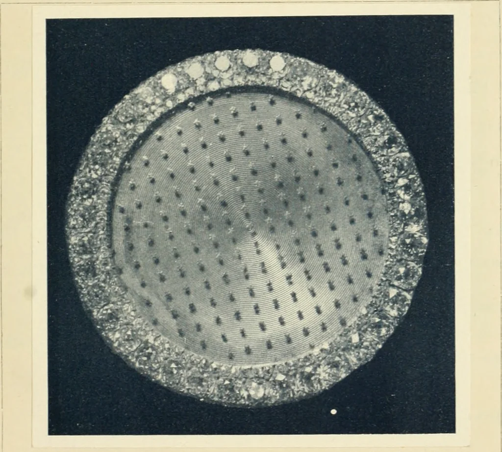 An illustration from Alfavitny ukazatel s.-peterburgskikh zolotykh i serebrianykh diel masterov, iuvelirov, graverov i proch., 1714-1814, 1907, leaf 18